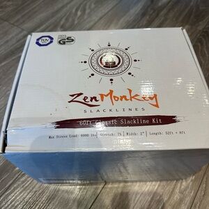 Zen Monkey 60ft Classic Slackline Kit